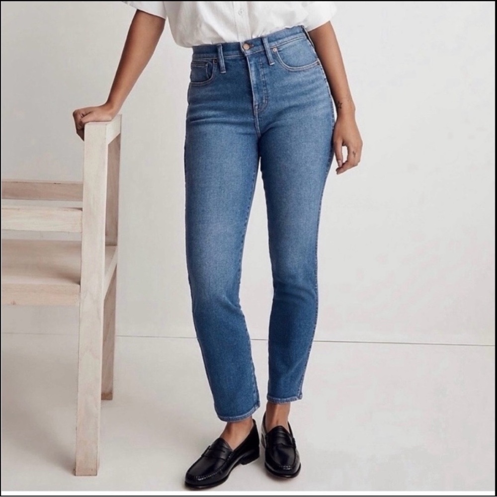 Madewell High Rise Curvy Stovepipe